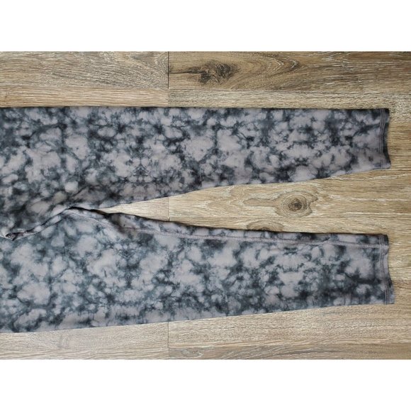 NEW Evolution and Creation Sofia Legging S Women's Pants Gray Tie Dye Stretch - Picture 2 of 9